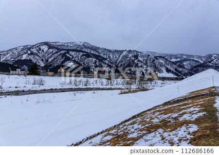 鐵橋冬景 112686166