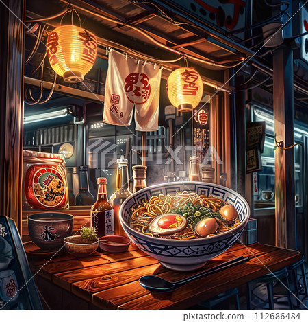 拉麵插圖 拉麵插圖 112686484
