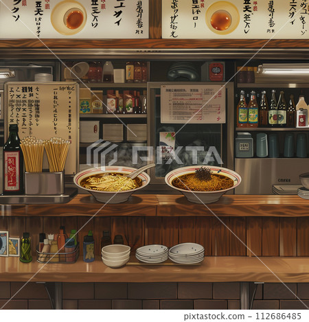 拉麵插圖 112686485