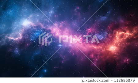 藍色和紫色的宇宙 藍色和紫色的宇宙 112686879