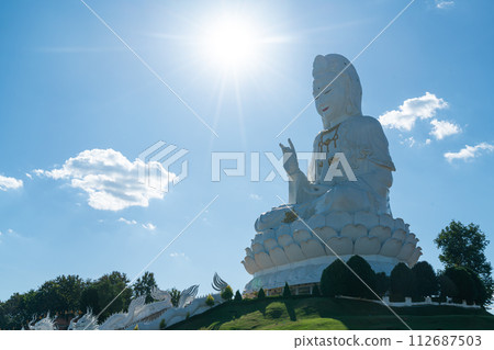 Wat Huay Pla Kang in Chiang Rai, Thailand 112687503