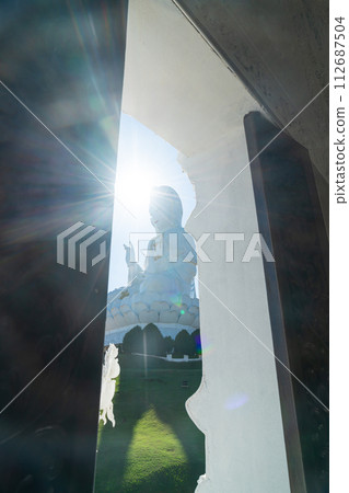 Wat Huay Pla Kang in Chiang Rai, Thailand 112687504