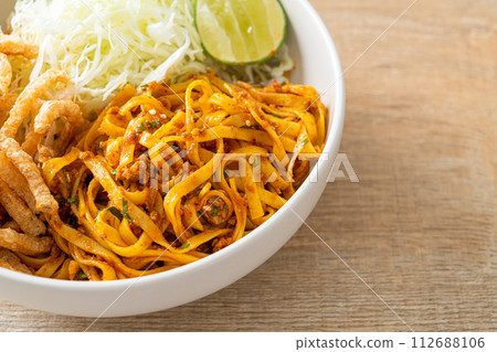 Chinese Yunnan Noodles or Kwa Meng Chinese Yunnan Noodles or Kwa Meng 112688106