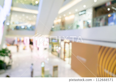 abstract blur and defocused luxury shopping mall and retail store for background abstract blur and defocused luxury shopping mall and retail store for background 112688571