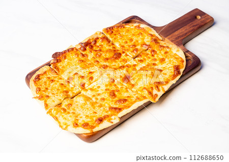 tart flambe four cheese pizza 112688650