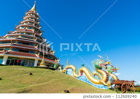 Wat Huay Pla Kang in Chiang Rai, Thailand 112689240