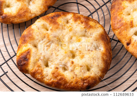 cheese salt focaccia cheese salt focaccia 112689633