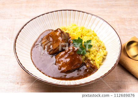 Chicken curry (chicken thigh) 112689876