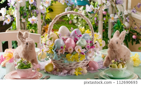 Beautiful spring colourful background for Easter Beautiful spring colourful background for Easter 112690693