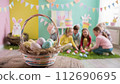 Beautiful spring colourful background for Easter 112690695