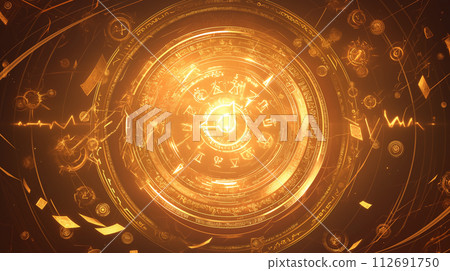 用光線繪製的魔法陣 112691750