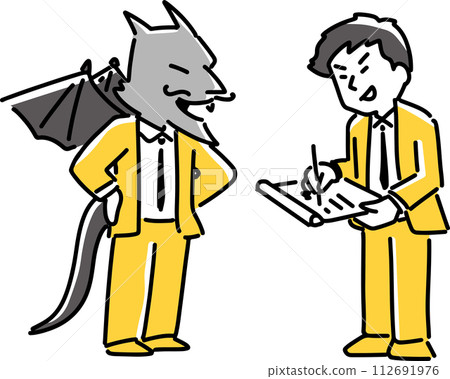 與惡魔簽訂契約的男員工 與惡魔簽訂契約的男員工 112691976