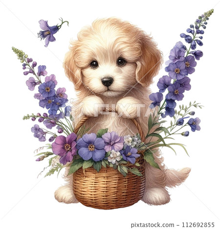 Monthly flowers clipart watercolor Monthly flowers clipart watercolor 112692855