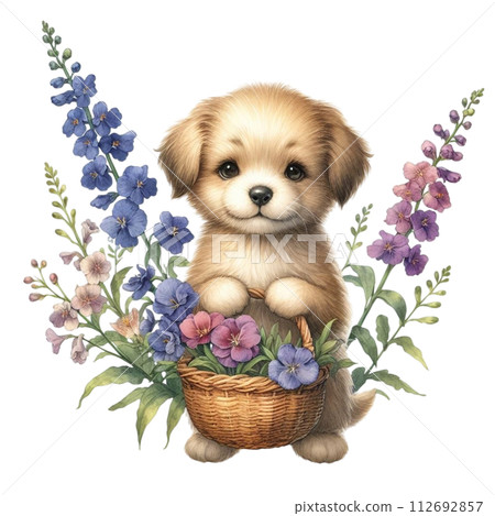 Monthly flowers clipart watercolor Monthly flowers clipart watercolor 112692857