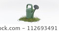 watering can isolated on white background 112693491
