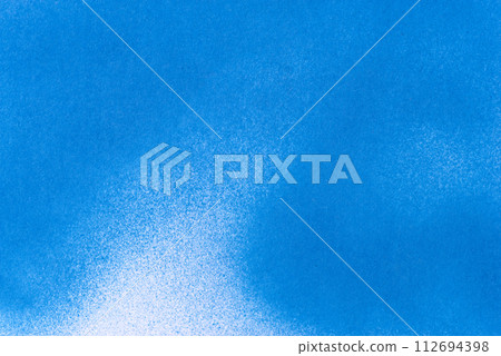 spray paint blue background 112694398