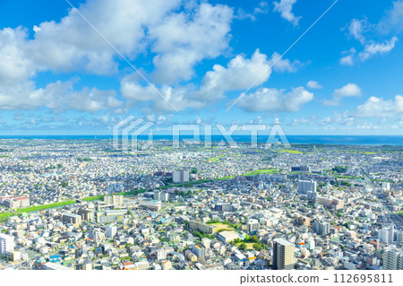 Urban landscape of Hamamatsu City, Shizuoka Prefecture 112695811