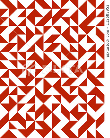 Background of different color chaotic triangles. 112695952