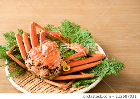 Boiled Echizen crab from Fukui Prefecture 112697031