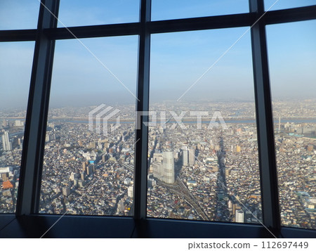 View from Tokyo Sky Tree Observation Deck 112697449
