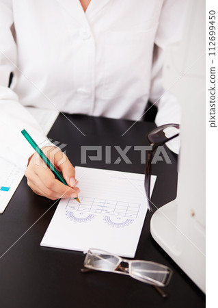 ophthalmologist 112699450