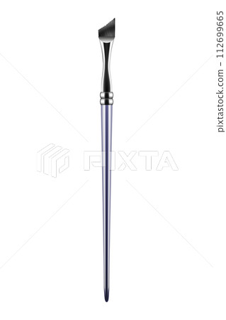 Makeup blush. Beauty cosmetics mockups. Isolated realistic luxury icon. Fashion accessory for cosmetics, artist tool for model face 112699665