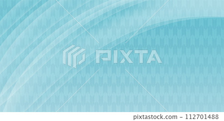 Arrow pattern background material Blue gradation background 112701488
