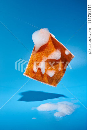 napkin with foam for cleaning 112701513