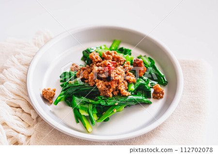 肉味噌配煮韭菜 肉味噌配煮韭菜 112702078