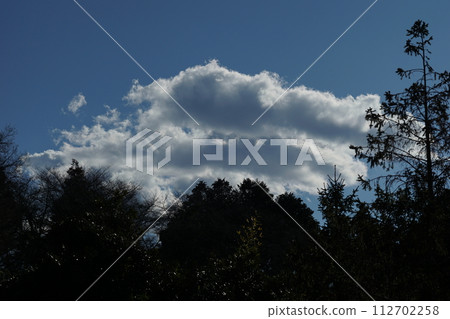 Sky pattern (the state of clouds) Sky pattern (the state of clouds) 112702258