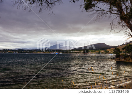 Dover in Huon Valley Tasmania Australia Dover in Huon Valley Tasmania Australia 112703496