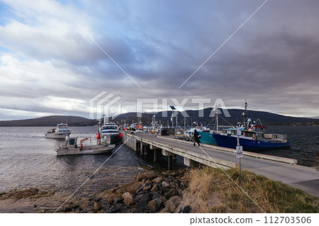 Dover in Huon Valley Tasmania Australia 112703506