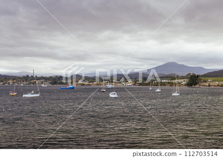 Dover in Huon Valley Tasmania Australia Dover in Huon Valley Tasmania Australia 112703514