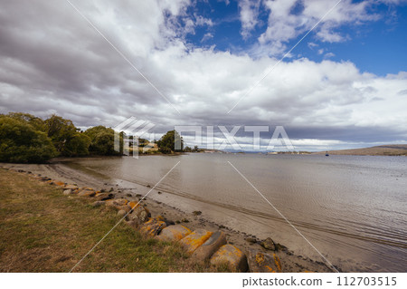 Dover in Huon Valley Tasmania Australia Dover in Huon Valley Tasmania Australia 112703515