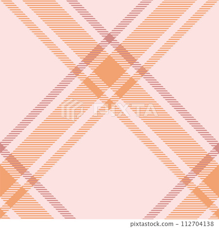 Plaid pattern vector. Check fabric texture. Seamless textile design for clothes, paper print. 112704138