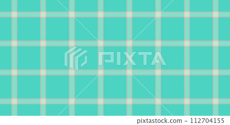 Robe texture check textile, soft tartan pattern fabric. Checks background seamless vector plaid in teal and pastel colors. Robe texture check textile, soft tartan pattern fabric. Checks background seamless vector plaid in teal and pastel colors. 112704155