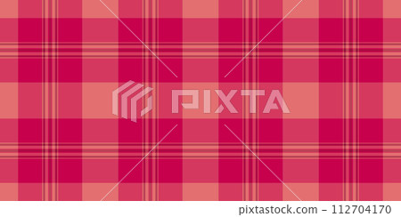 Throw background tartan vector, hat texture seamless check. Antique fabric textile pattern plaid in red and pink colors. Throw background tartan vector, hat texture seamless check. Antique fabric textile pattern plaid in red and pink colors. 112704170
