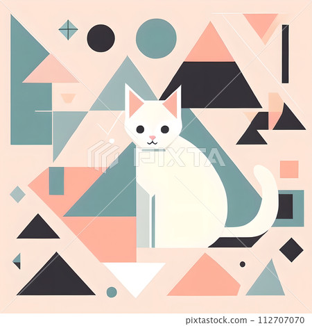 geometric cat 112707070