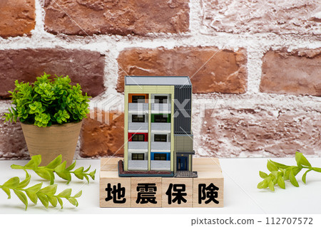 Image of studio apartment and earthquake insurance Image of studio apartment and earthquake insurance 112707572