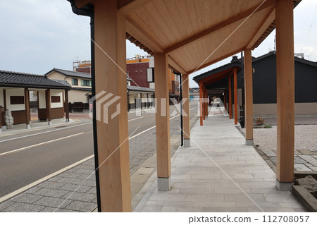 Honmachi, Itoigawa City, Niigata Prefecture, Gangi-dori Shopping Street Honmachi, Itoigawa City, Niigata Prefecture, Gangi-dori Shopping Street 112708057