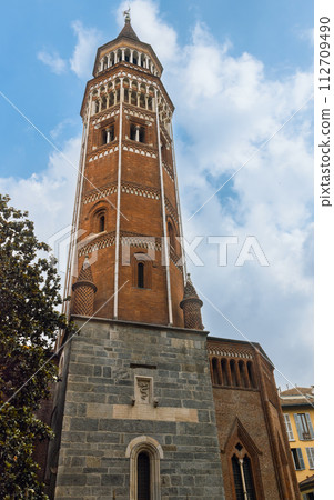 high tower Chiesa di San Gottardo in Corte in Milan 112709490