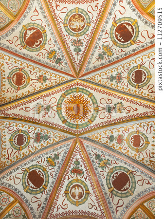 Charterhouse, the ceiling of main nave of the church Charterhouse, the ceiling of main nave of the church 112709515