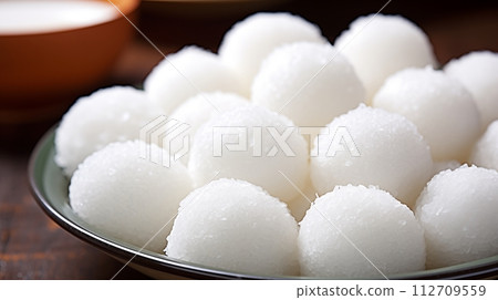 Kadumbuttu made from broken rice grains.AI Generated 112709559