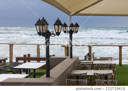 beautiful lanterns on the sea beautiful lanterns on the sea 112710418