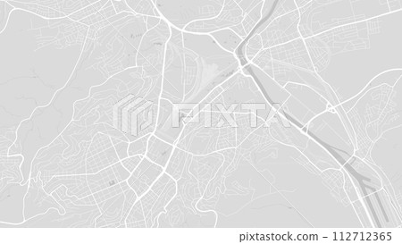 Stuttgart map, city in Germany. Streetmap municipal area. Stuttgart map, city in Germany. Streetmap municipal area. 112712365