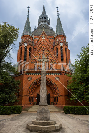 Historical church in Postorna, Moravia, Czechia Historical church in Postorna, Moravia, Czechia 112712971