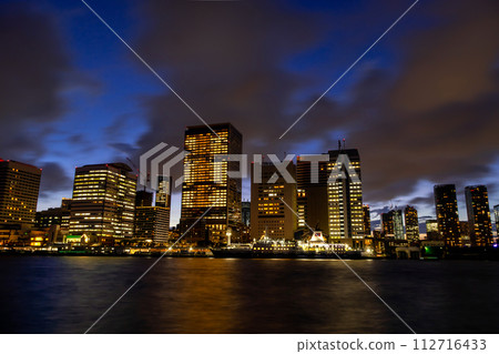 Tokyo night view Hamamatsucho Tokyo night view Hamamatsucho 112716433