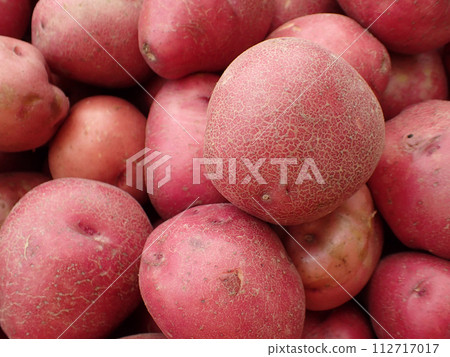 Pile of Red Potatoes for sale Pile of Red Potatoes for sale 112717017