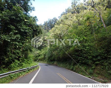 A beautiful view of road to Hana from the island of Maui A beautiful view of road to Hana from the island of Maui 112717020