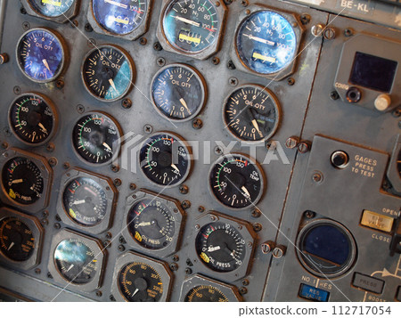 Retro Jet aircraft cockpit Equipment 112717054